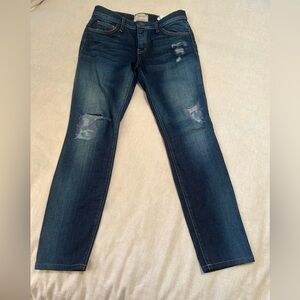 Current Elliott “The Ankle Skinny Old Blue Repair” Jean